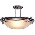 Large Saturn Semi-flush Ceiling Light