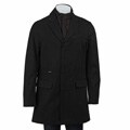 French Connection Men's Black Coat with Removable Lining