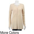 Magaschoni Cashmere Women's Button-front Cardigan