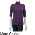 Magaschoni Women's Turtleneck Cashmere Sweater