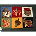 Handmade Nourison Holiday Polyacrylic Rug (1'8 x 2'8)