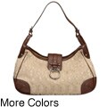 Etienne Aigner Geometric Logo Hobo Bag