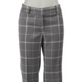 Focus 2000 Women Grey Plaid Pants