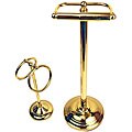 Moen Brighton Polished Brass 2-piece Pedestal Bath Accessory Set