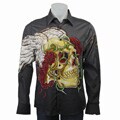 Christian Audigier Men's Classic Poplin Shirt