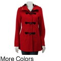 Betsey Johnson Women's Heart Toggle Coat