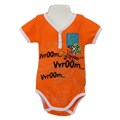Ed Hardy Infant Boy's 'Speedy O' Bodysuit