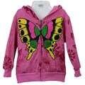 Ed Hardy Girl's Butterfly Hoodie