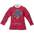 Ed Hardy Infant Girl's 2-fer Flower Shirt