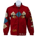 Ed Hardy Boys' Argyle Zip-up Jacket