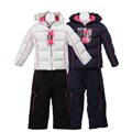 Rothschild Girls' Snow Suit and Fleece Headband Set