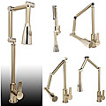 Geyser Kitchen Brass Brushed Nickel Faucet