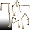Geyser Articulating Firm Flex Brushed Nickel/ Chrome Joint Faucet
