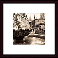 Alan Blaustein 'Burgos' Wood Framed Art Print