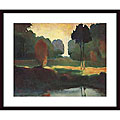 Lawrence Mathis 'Cedar in Sunlight' Wood Framed Art Print