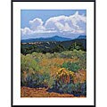 Mary Silverwood 'Distant Hills' Metal Framed Art Print