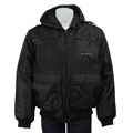 Sean John Men's Black Hooded Jacket