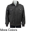 Sean John Men's Wool Blend Bomber Jacket