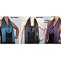 Symphony Designs Multicolor Metallic Mesh Scarves (Set of 3)