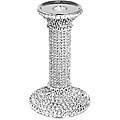 Isabella Adams 7-inch Crystallized Candlestick