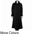 Gallery Women's Full-length Faux Fur Coat