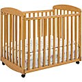 Alph Oak Finish Mini Crib