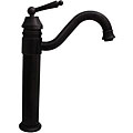 Geyser Oil-rubbed Bronze Single-lever Bathroom Orb Faucet