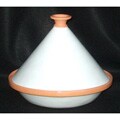 Hand-painted 12-inch Black Cookable Tagine (Tunisia)