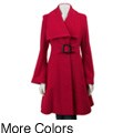 Jessica Simpson Women's Wing Collar Coat