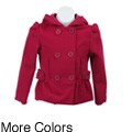 Dollhouse Girl's Wool Blend Hooded Coat