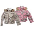 Dollhouse Girl's Plaid Bomber Jacket