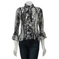 Violet & Claire Women's Ruffle Shirt