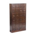Espresso Finish Apothecary-style Media Cabinet