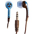 EarPollution EPD33 Brown/ Blue Plugz Ear Buds