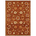 Hand-knotted Kalep Wool Rug (5'6 x 8'6)