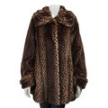 Jones New York Women's Faux Fur Coat