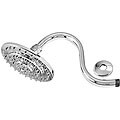Polished Chrome Trio Showerhead Set