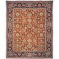 Oushak Hand-knotted 'Treasures' Karkan Wool Rug (5' x 7' 6)