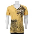 Brad Butter Men's 'Atena' V-neck T-shirt