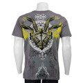 Brad Butter Men's 'The Villain' Grey Crewneck Tee