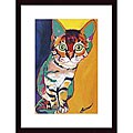 Ron Burns 'Tiger' Wood Framed Art Print