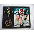 Ted Williams Legends of Baseball Photo Clock