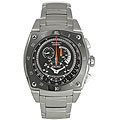 Seiko Men's Sportura Kinetic Chronograph Stainless Steel Watch