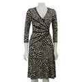 Connected Apparel Women's Printed ITY Dress