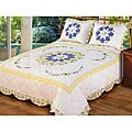 Calliope Yellow 3-piece Quilt Set