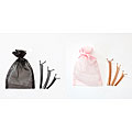 Black and Rose Gold Swirly Hair Clip Sets (Case of 2 Sets)