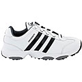 Adidas Men's University White/ Black Golf Shoes