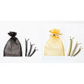 Black and Blonde Swirly Hair Clip Sets (Case of 2 Sets)