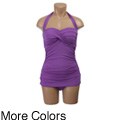 Jantzen Vamp Maillot 1-piece Halter Swimsuit