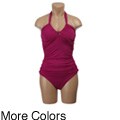 Jantzen Women's Tankini Top and High-waist Swimwear